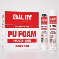 Portes et fenêtres mousse polyvalente en PU facile à utiliser mousse pulvérisée en polyuréthane