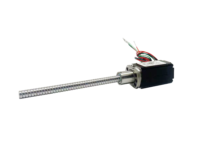 Напряжение тока 2,5 угла шага stepper мотора 1.8° винта шарика Nema 8 (20mm) гибридное/6.3V настоящее 0.5A, 4 подводящего провода