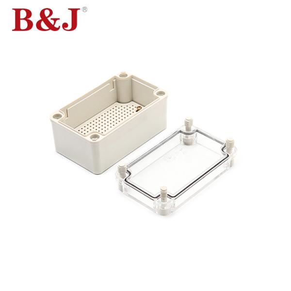 Dustproof PC Plastic Electrical Enclosure Boxes , Plastic Waterproof Enclosures For Electronics
