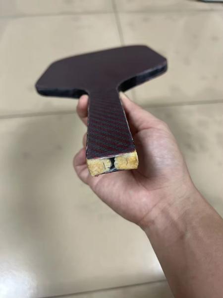 16.3in Red Aramid Pickleball Paddle 14mm Kevlar Pickleball Paddle 230g