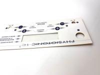 Clavier à membrane de montage de surface personnalisable pour appareil à feuille de cheveux