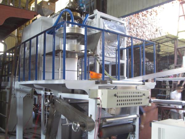 High Speed PP Film Blowing Machine Automatic Extrusion Plastic Recycling Line