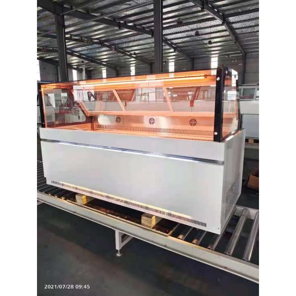 Supermarket Air Cooling Deli Chiller Display Cabinet Butchery