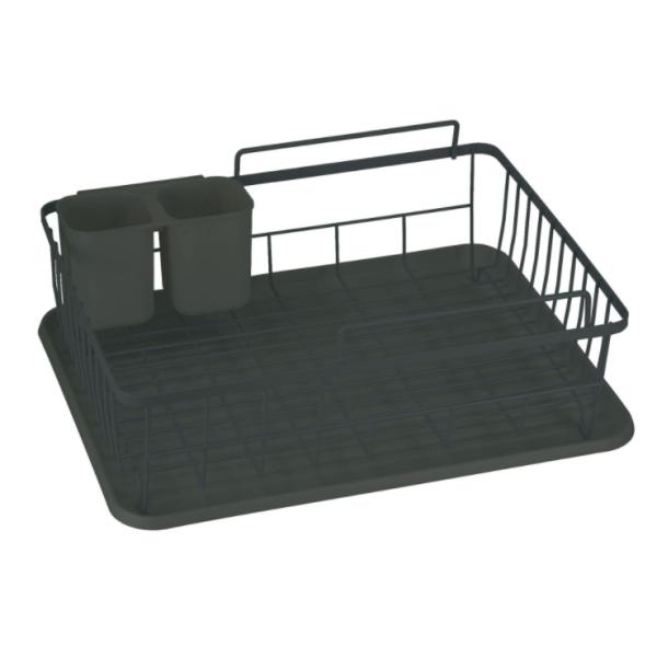 Anti Corrosion 1.5KG Stainless Steel 2 Tier Dish Rack