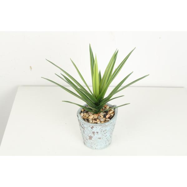 Greenery Flexible Glue Agave Artificial Bonsai Tree 22 CM 25 CM 33 CM