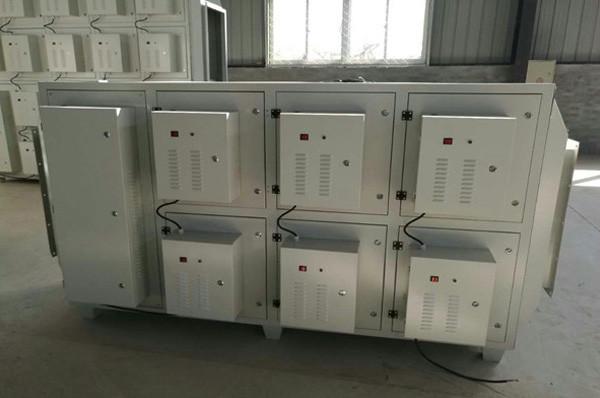 Small Footprint Exhaust Gas Treatment Equipment Low Temperature Plasma Purifier