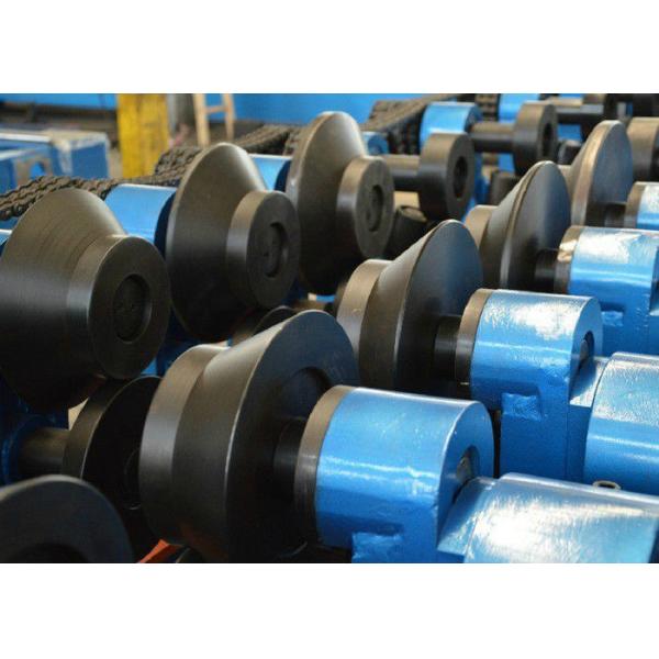 3 Phase High Speed CZ Purlin Roll Forming Machine With PLC Control System