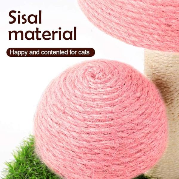 Natural Sisal Luxury Cat Tower A Stylish and Sturdy Play Space for Modern Felines