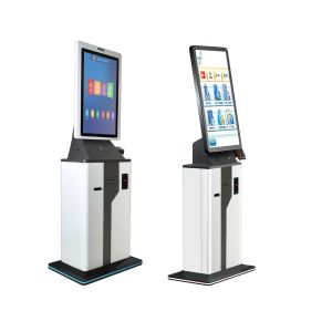 Respuesta rápida de la máquina de quiosco de registro de hotel Multi Touch