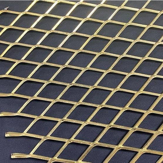 Baixa resistência 99,96% cobre puro rede expandida para bateria