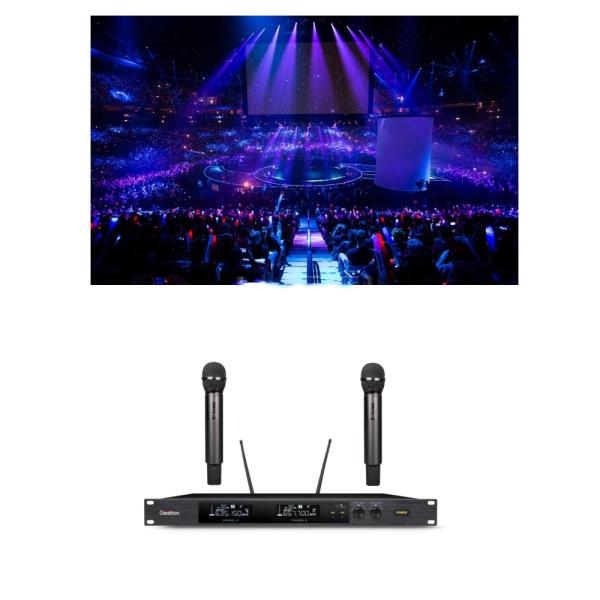 Single Channel Wireless UHF Microphone Karaoke Handheld Transmitter