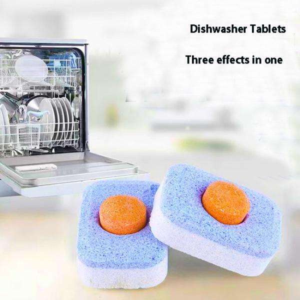 Hot Selling 4-In-1 White Residue-Free Household Dishwasher Tablets