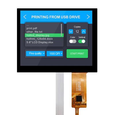 5.7 Inch 640x480 Capacitive Touch Screen Ips Mipi Tft Lcd Panel