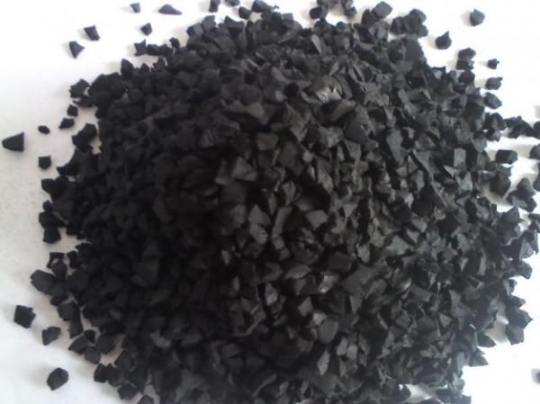 1mm - 4mm SBR Rubber Granules Environment Friendly Artificial Grass Rubber Pellets