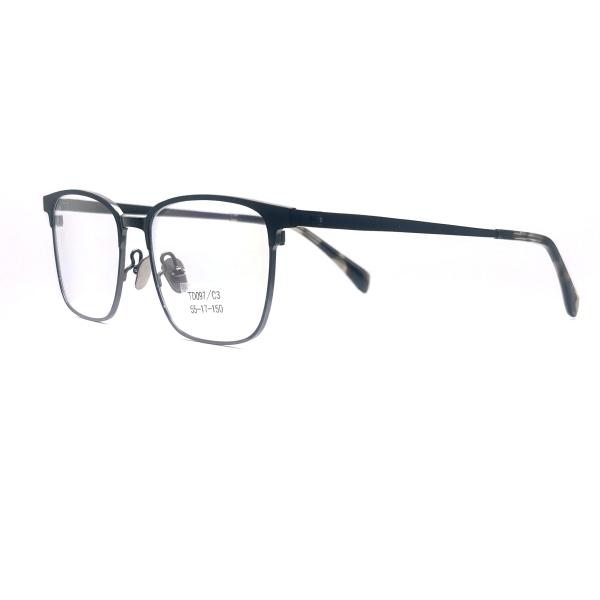 TD097 Square Eye Shape Choose Titanium Frame for Superior Performance