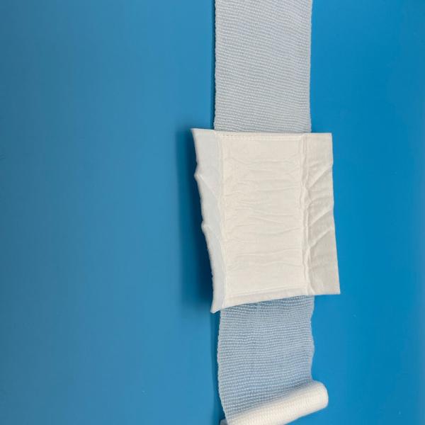 First Aid Polyester Bandage with Absorb Pad ISO Quality Certified Disinfecting Type EOS