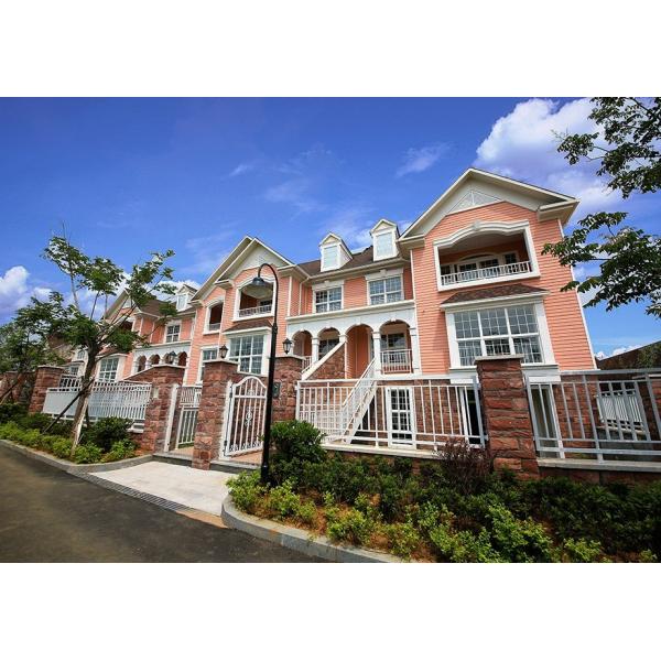 Дом виллы роскошного светлого датчика квартиры стальной структуры хорошего качества стальной