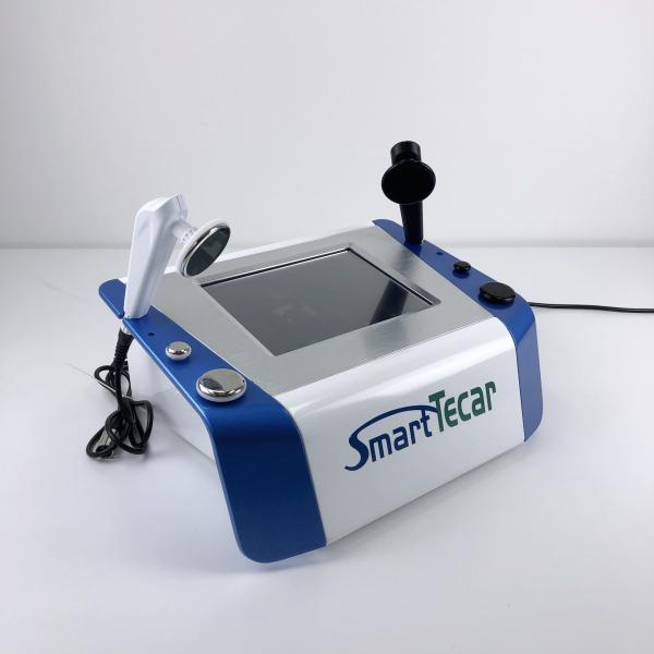 Máquina portátil da terapia de Tecar para o equipamento do RF Tecartherapy da diatermia de ferimento dos esportes