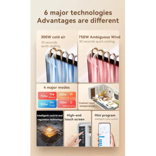Fashion Mini Portable Air AC Window Type AC with Low Electric Consumption