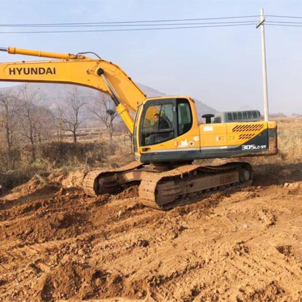 2019 Hyundai 305LC-9T Использованный экскаватор мощностью 30 тонн Сделано в Корее Дешевле Стоимость