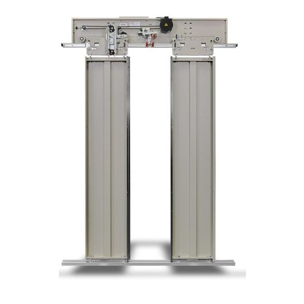 Center Opening SUS304 Elevator Car Cabin Door Mechanism Elevator Cabin Door Set
