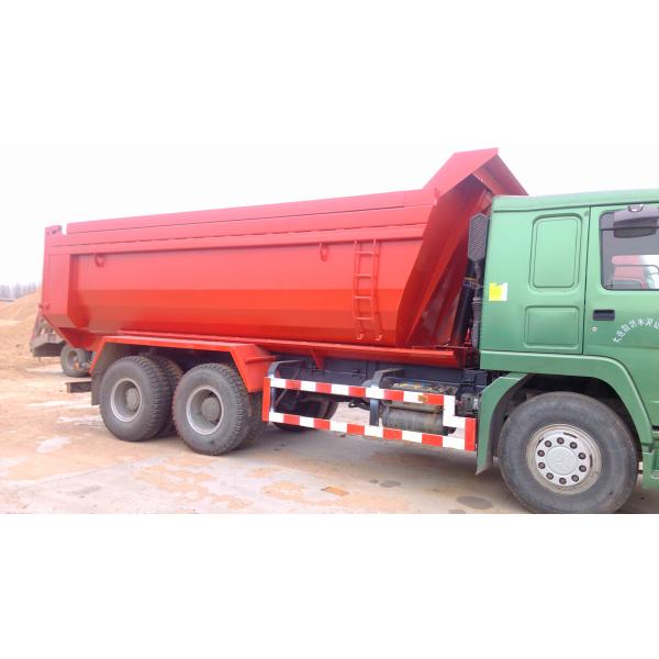 100 тонн двойных осей U-образный задний конец наклонитель нагрузчиков