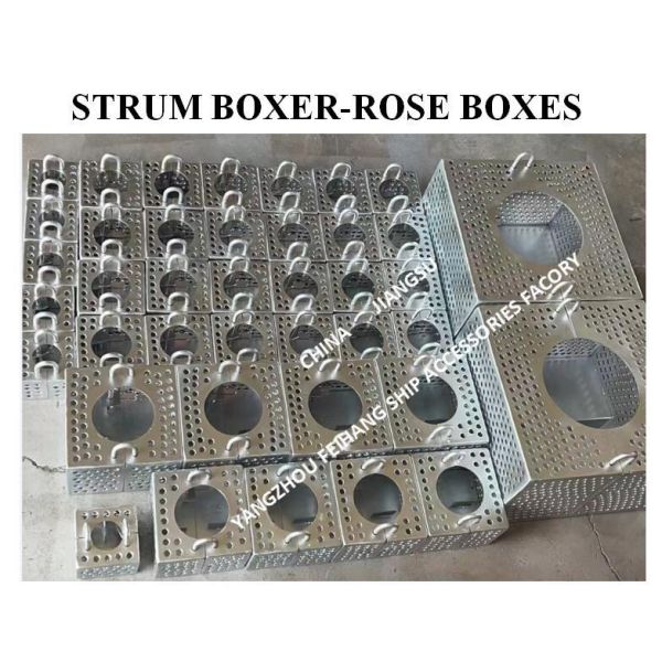 SUCTION-ROSE BOX STRAINERS Design standards：JIS F7206 5K-80A Carbon steel hot-dip galvanized