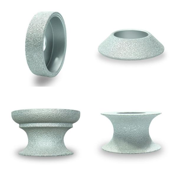 Серебряный абразивный диск диаманта профиля на угловая машина 75mm