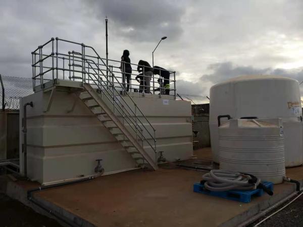 2.4m 1.5kw Water Mbbr Technology Sewage Treatment Plant Waste Disposal