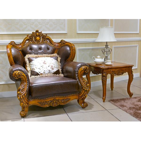ISO14001 ODM Hotel Luxury Living Room Furniture Recliner Antique Style Sofa Set