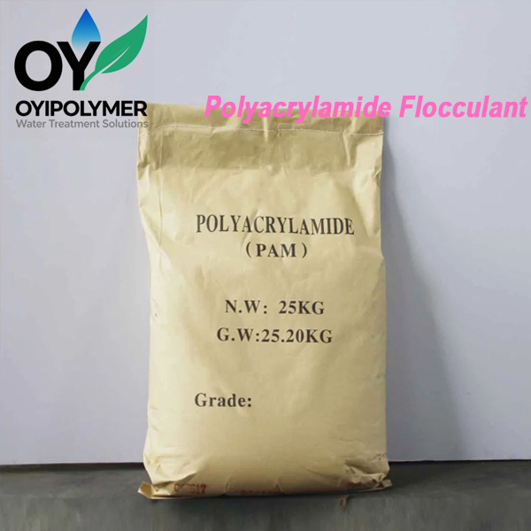 C8050 Grade Cationic Flocculant (cationic polyacrylamide) for Sludge Thickening and Sludge Dewatering