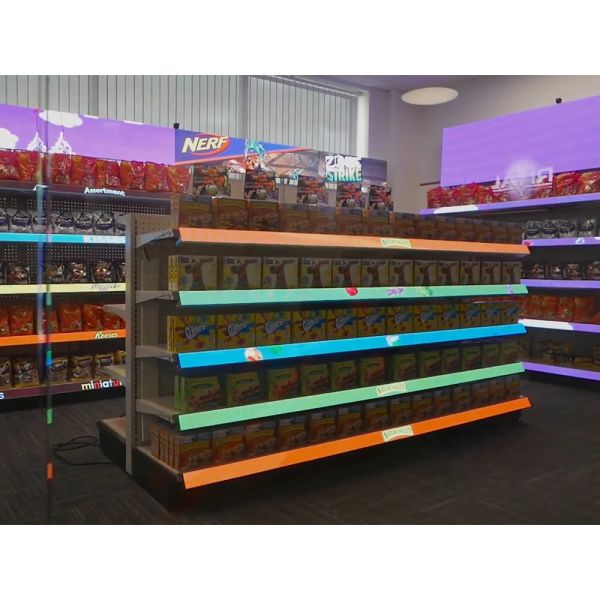 CH Retail Shelf Monitor Strip Digital Signage LCD Wide Touch Screen Advertising Display Edge Banner Stretch Bar Retail Display