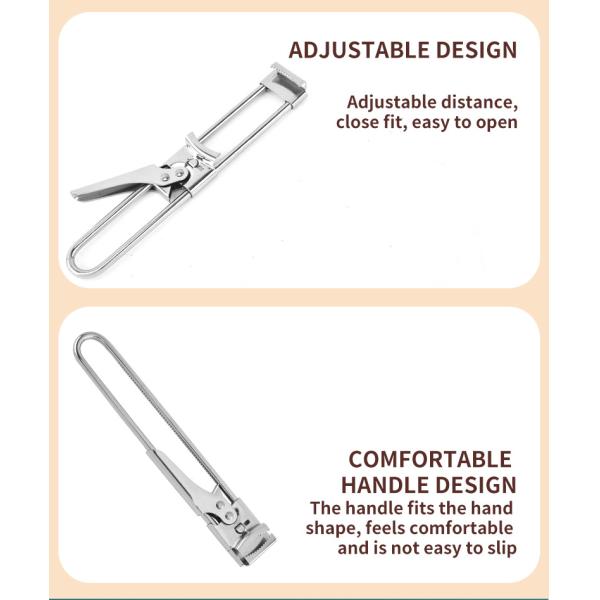 Custom Size Household Metal and Plastic Bottle Opener with Non-Slip Grip Twist Cap Openers