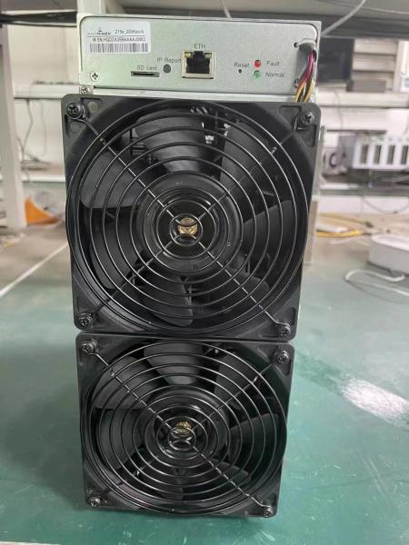 1510W ZEC Miner 200 Ksol/S Antminer Z15e 228×134×279mm RJ45 Ethernet Connection