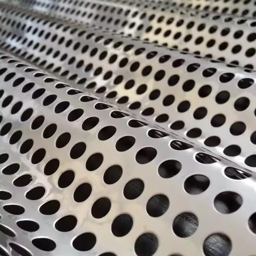 Round Diamond Hole Perforated Metal Punch Plate Stainless Steel Aluminum Punch Plate