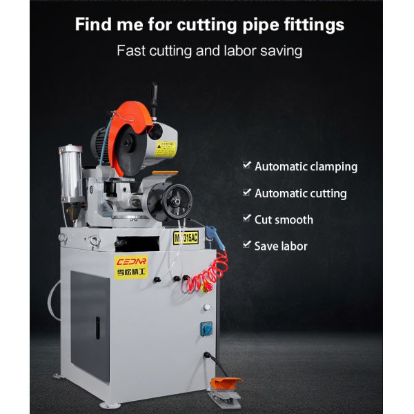 Medical Instruments MC-315AC Round Pipe Cutting Machine Garment Shops