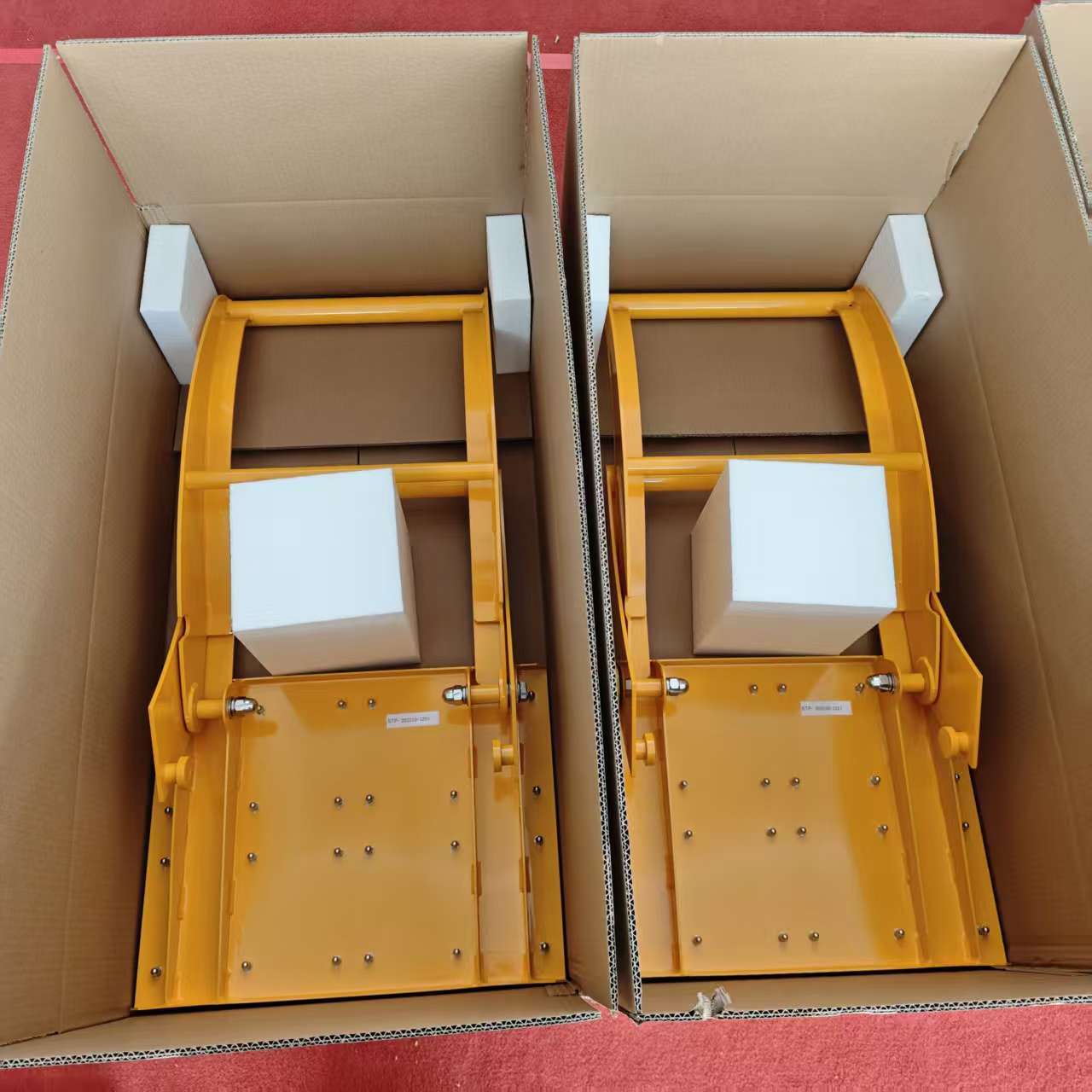 Lightweight Foldable Vehicle Security Barrier with Electrostatic Powder Coating for Urban Roads
