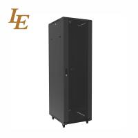 Cabinet de red de acero laminado en frío de 18U para carga estática de 800 kg