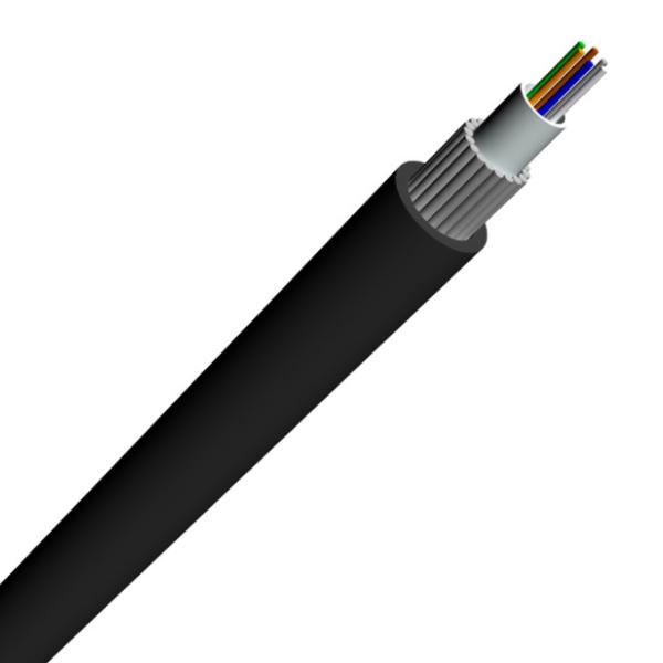 Unarmored Outdoor Communication Fiber Optics Cables GYXTY 6 Core Single Mode