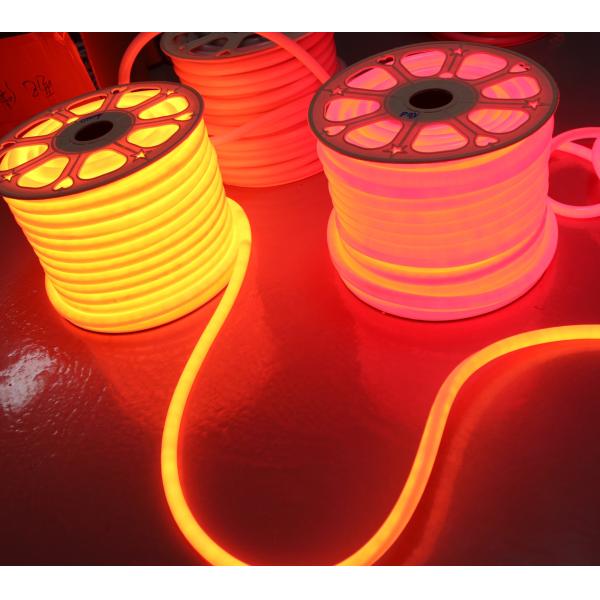 12в SMD 2835 Anyview 360 градусов Круглый Led Flex Neon 16 мм Круглый Neon-Flex веревка белый