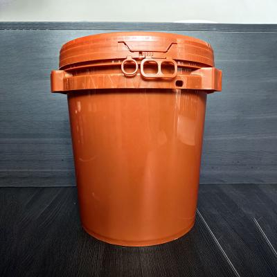 Eco Friendly Round Plastic Pail With Custom Logo Plastic Round Bucket