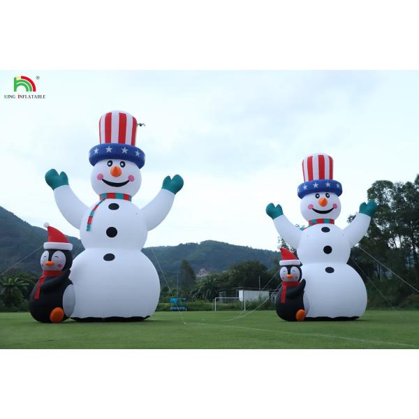 26/33FT Outdoor Christmas Snowman Inflatable Giant Inflatable Snowman With Blower For Christmas Holiday Indoor Outdoor Party Garden Yard Decoration