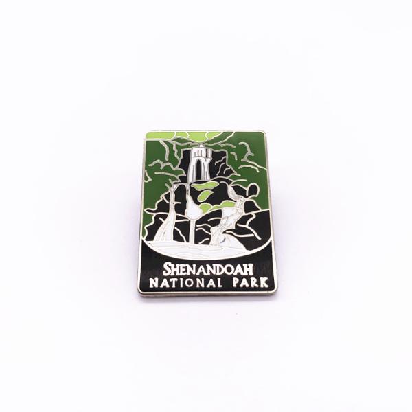 Fashion Custom Enamel Pin Badges , Engraved Brass Lapel Pins For Promotional