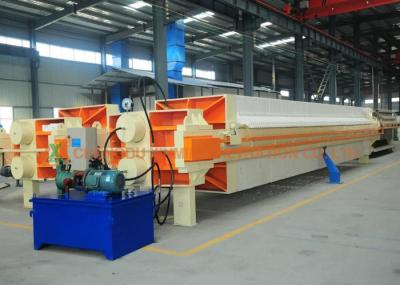 Fully Automated Filtration Filter Press ≥0.6MPa Filter Pressure High Efficiency