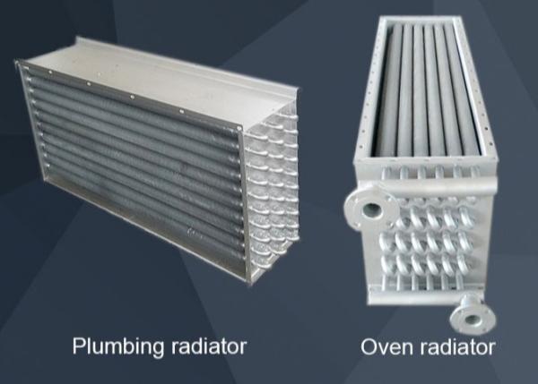 High Efficiency Finned Tube Heat Exchanger Dimension Voltage Customized Accept