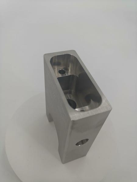 High Precision Cnc Machining Large Parts Padlock Body Satin Nickel Plated