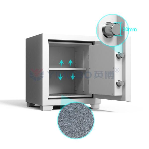 2 Hour Fireproof Anti Theft Fireproof Safe Box For Security Fire Test Certified