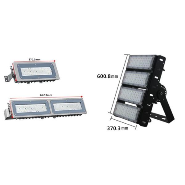 DC Automatic High Power LED Flood Light Die Cast Aluminum Housing Energy Saving