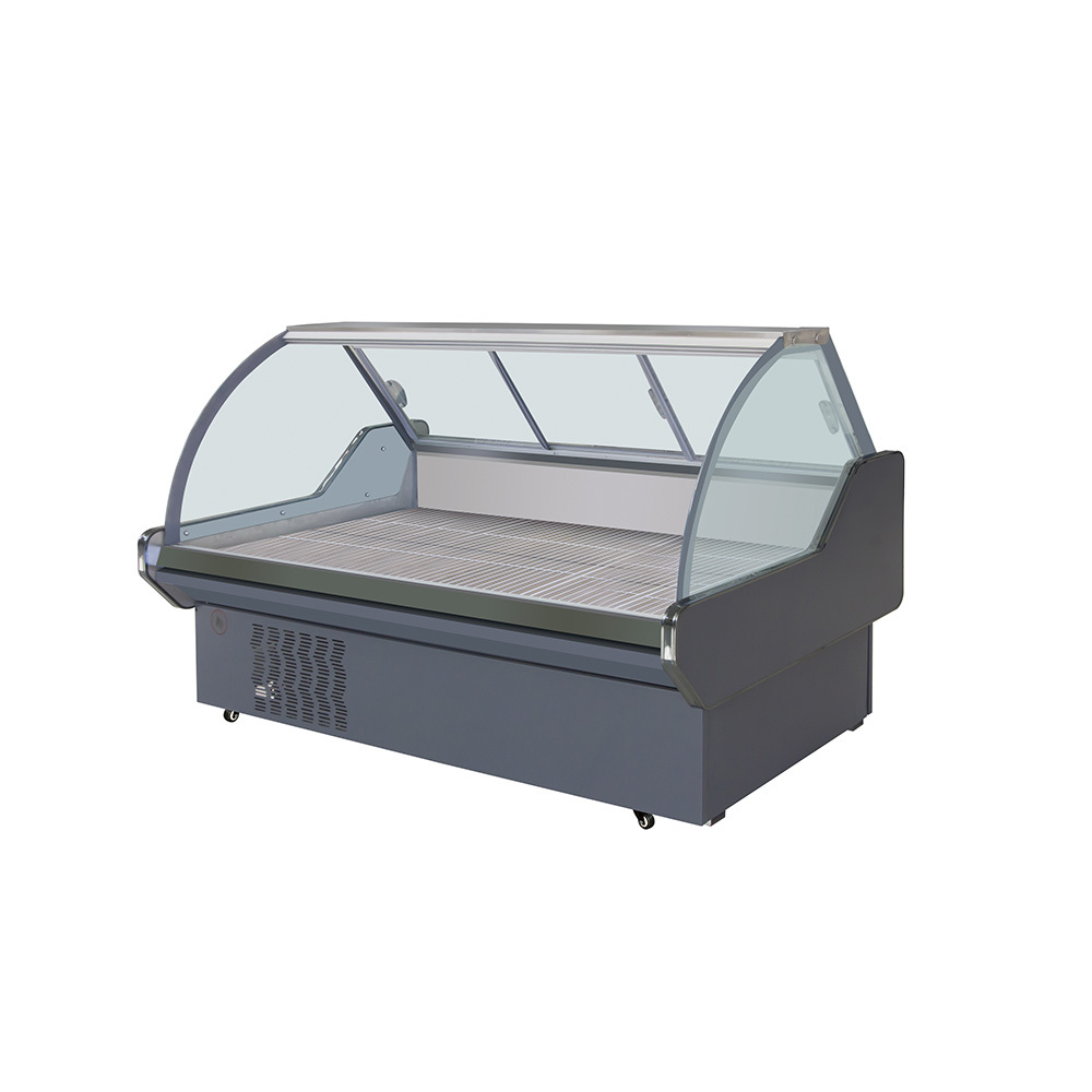 Cooling Deli Showcase Commercial Refrigeration Equipment Robust Construction For Supermarket