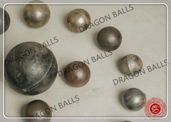 Forged Cast Cement Grinding Balls High Reliability CE / ISO Certified